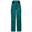 Ženske hlače Ortovox W's 3L Deep Shell Pants zelena PacificGreen
