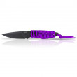 Nož Acta non verba P100 Dlc/Plain edge Ljubičasta Purple