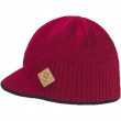 Pletena kapa od merino vune Kama A115 crvena red