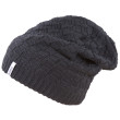 Pletena kapa od merino vune Kama A123 crna Black