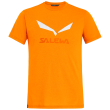 Muška majica Salewa Solidlogo Dri-Rel M S/S Tee narančasta GloryMelange