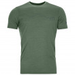 Muške funkcionalne majice Ortovox 120 Tec Mountain T-Shirt M zelena GreenForest