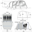 Šator na napuhavanje Outwell Rosedale 5PA