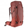 Ženski ruksak Deuter Futura Air Trek 55+10 SL crvena RedwoodLava