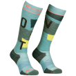 Ženske podkoljenice Ortovox Freeride Long Socks Cozy Women's svijetlo plava Ice Waterfall