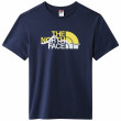 Muška majica The North Face Mountain Line Tee - Eu svijetlo plava