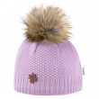 Pletena kapa od merino vune Kama A155 ružičasta Pink