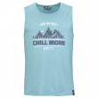 Muška majica bez rukava Chillaz Calanques Worry Less svijetlo plava LakeGreen