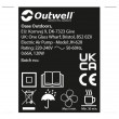 Madraci na napuhavanje Outwell Superior Single Built-in Pump UK