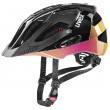 Biciklistička kaciga Uvex Quatro crna/ružičasta FutureBlack