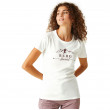 Ženska majica Regatta Wmn Fingal Slogan bijela