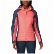 Ženska zimska jakna Columbia Powder Lite™ Hybrid Hooded Jacket ružičasta/plava