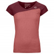 Ženska majica Ortovox 120 Tec T-Shirt W crvena blush