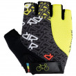 Biciklističkae rukavice Radvik Runde crna/žuta