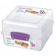 Kutija za ručak Sistema Sistema Lunch Cube To Go 1,4L Ljubičasta