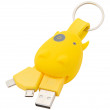 Privjesak za ključeve Munkees USB Smart Charger žuta Yellow