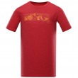 Muška majica Alpine Pro Abic 9 crvena Burgundy