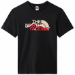 Muška majica The North Face Mountain Line Tee - Eu crna/siva