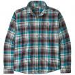 Muška košulja Patagonia Fjord Flannel Shirt plava / svijetloplava