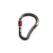 Karabiner Ocún Harpy HMS Screw crna/crvena Anthracite/Red