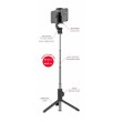 Selfie štap Swissten BLUETOOTH SELFIE STICK ALUMINUM TRIPOD PRO