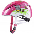 Dječja biciklistička kaciga Uvex Kid 2 roza / bijela PinkPlayground
