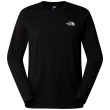 Muška majica The North Face M L/S Simple Dome Tee crna TNF BLACK