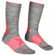 Ženske čarape Ortovox W's Alpinist Mid Socks siva GrayBlend