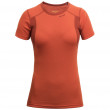 Ženska majica Devold Hiking Woman T-shirt crvena Brick