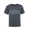 Muška majica Chillaz Relaxed Mountain Skyline crna