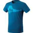 Muška majica Dynafit Graphic Co M S/S Tee svijetlo plava Poseidon
