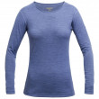 Ženska majica Devold Breeze Woman Shirt plava BluebellMelange
