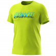 Muška majica Dynafit Graphic Co M S/S Tee žuta/zelena