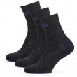Muške čarape Warg Trek Merino 3-pack siva/plava