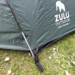 Šator Zulu Dome 4 Plus Black
