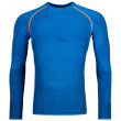 Muške funkcionalne majice Ortovox 230 Competition Long Sleeve plava JustBlue
