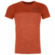 Muške funkcionalne majice Ortovox 150 Cool Logo Ts M narančasta DesertOrange