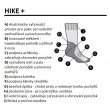 Ženske čarape Icebreaker W Hike+ Light Mini