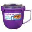 Šalica Sistema Large Soup Mug Color Ljubičasta