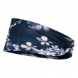 Višenamjenski šal Buff Coolnet UV® Ellipse Headband plava/bijela