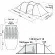 Turistički šator Robens Pioneer 4EX