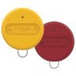 Privjesak za ključeve Fixed Sense Smart Tracker - Duo Pack žuta / crvena
