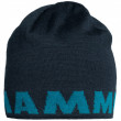 Kapa Mammut Logo Beanie tamno plava MarineSapphire
