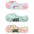 Ženske čarape Vans Good All Around Canoodl (6.5-10) 3Pk ružičasta/zelena
