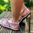Ženske sandale Gumbies Slingback Mint & Pink