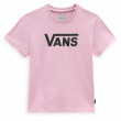 Dječja majica Vans Flying V Crew Girls ružičasta