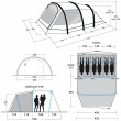 Šator na napuhavanje Outwell Starhill 6A