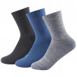 Dječje čarape Devold Daily Medium Kid Sock 3PK plava KidMix