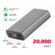 Power bank eksterne baterije Swissten Aluminum 20000 mAh
