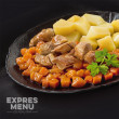 Gotova jela Expres menu Svinjetina sa mrkvom i krompirom 400 g